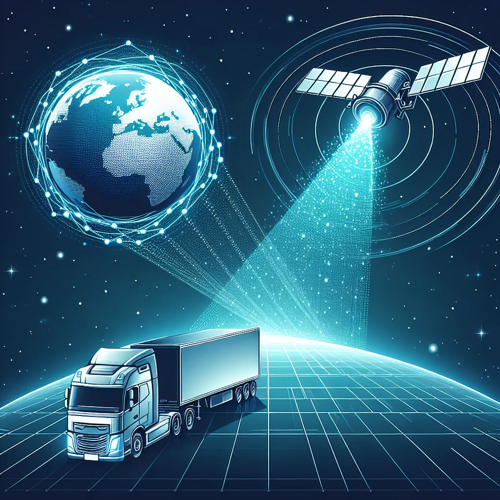 GPS satellite data from ERETH ELD to dispatch map