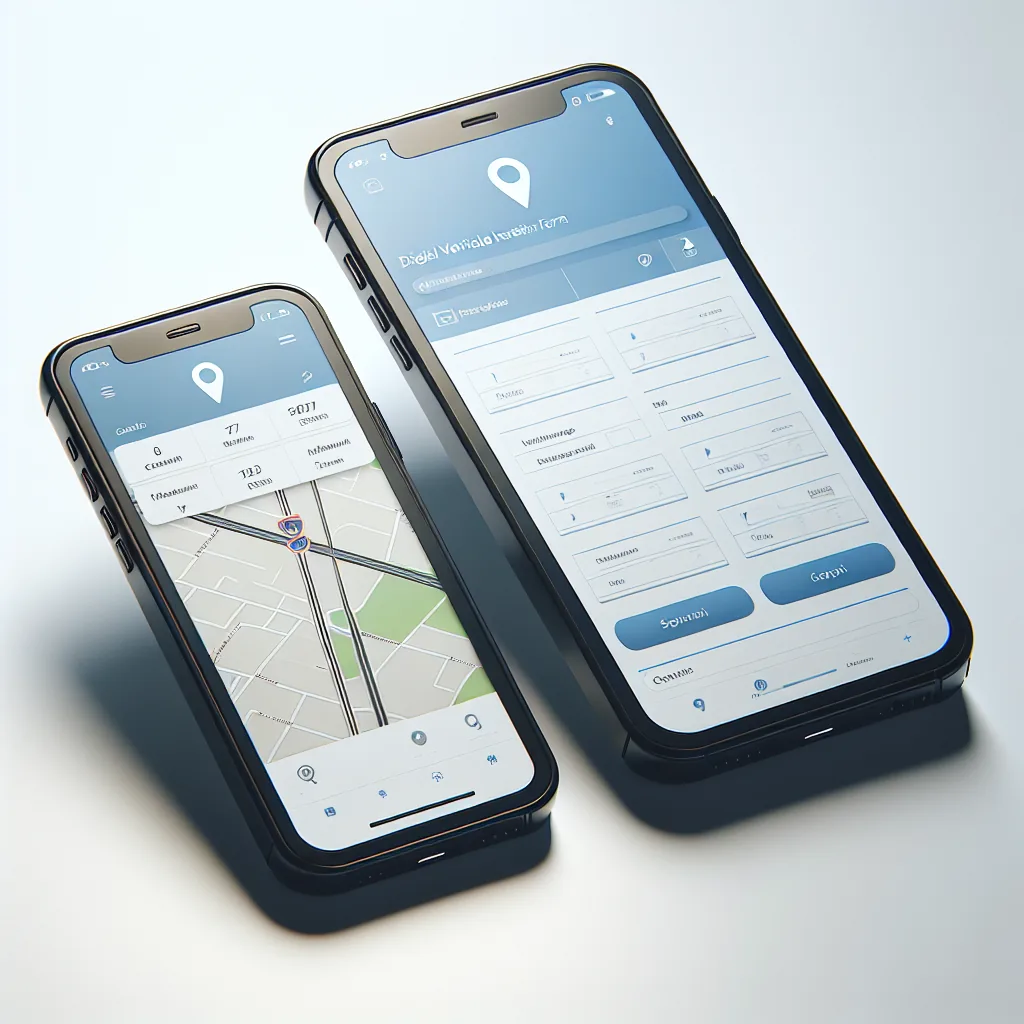 VAU0 Driver App portals on iPhone